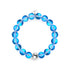 Saphir | Silber | Meerjungfrau Glas Statement Armband